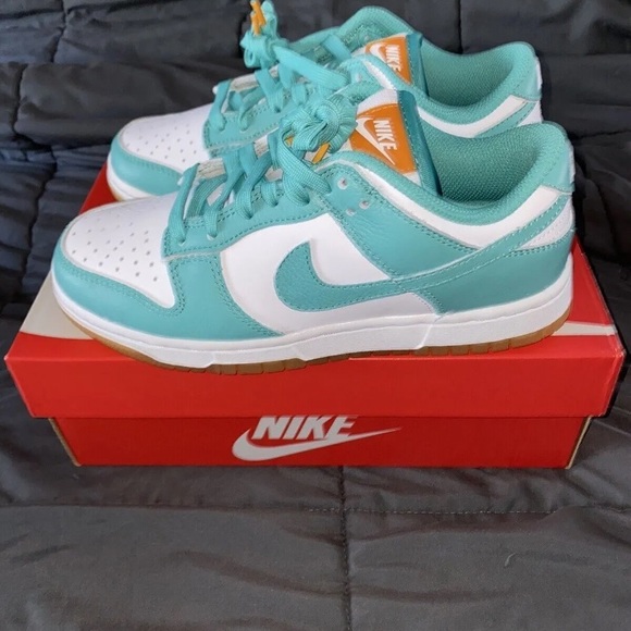 Nike Dunk Low ‘Teal Zeal’ Size 9.5W/8M (DV2190-100) *New In Hand* Ships fast! - Picture 2 of 5